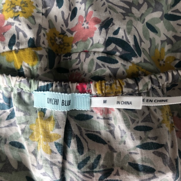 UO Kimchi Blue Floral Halter Romper sz medium - Picture 3 of 5